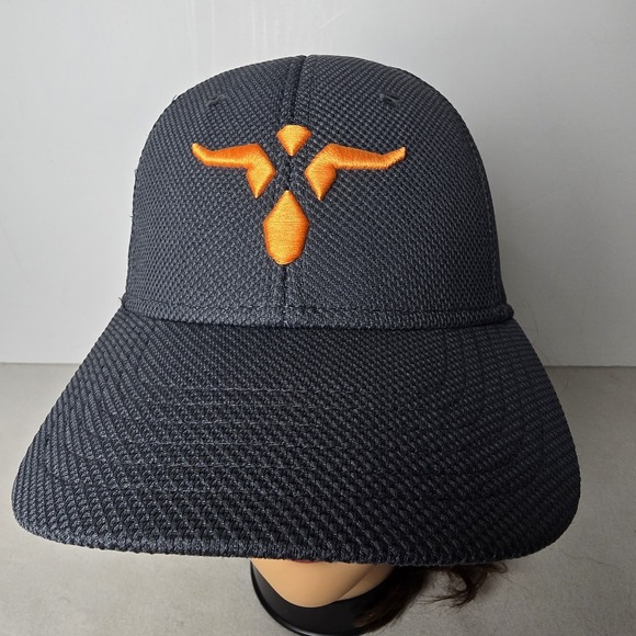 Wrangler‎ 20x Baseball Hat Gray/Orange Snap Back - Picture 1 of 6